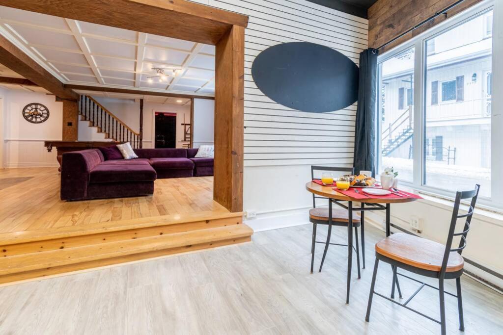 L'Auberge Sainte-Anne - Ski, Spa Et Basilique Villa Luaran gambar