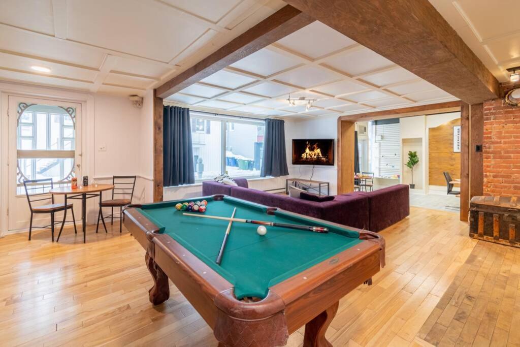 L'Auberge Sainte-Anne - Ski, Spa Et Basilique Villa Luaran gambar